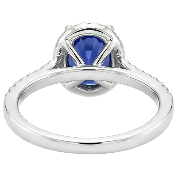 Bague de Fiançailles Saphir Royal