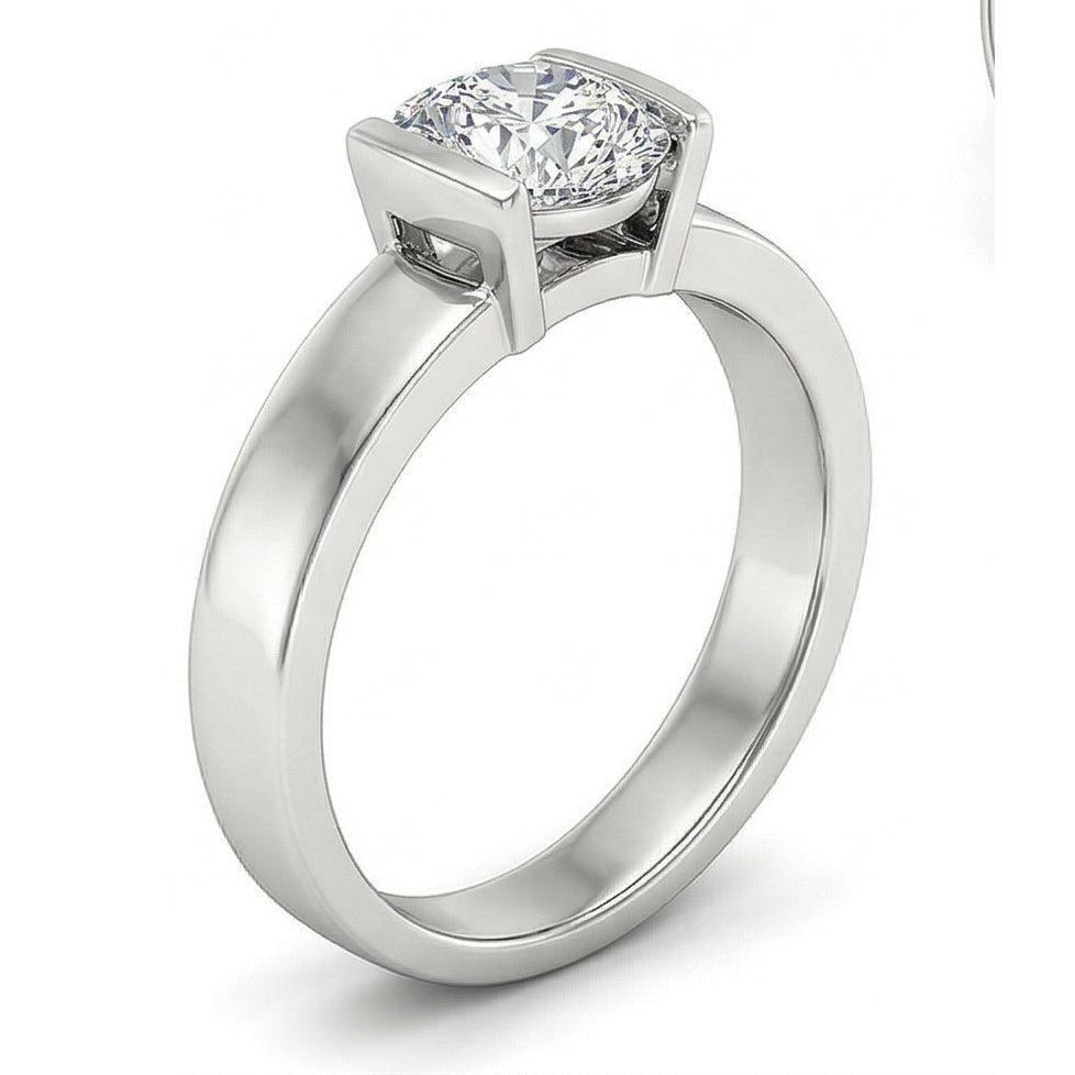naturel diamant 3carats bague angle de côté