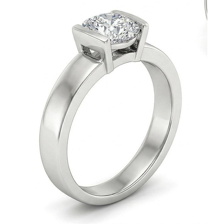 naturel diamant 3carats bague angle de côté