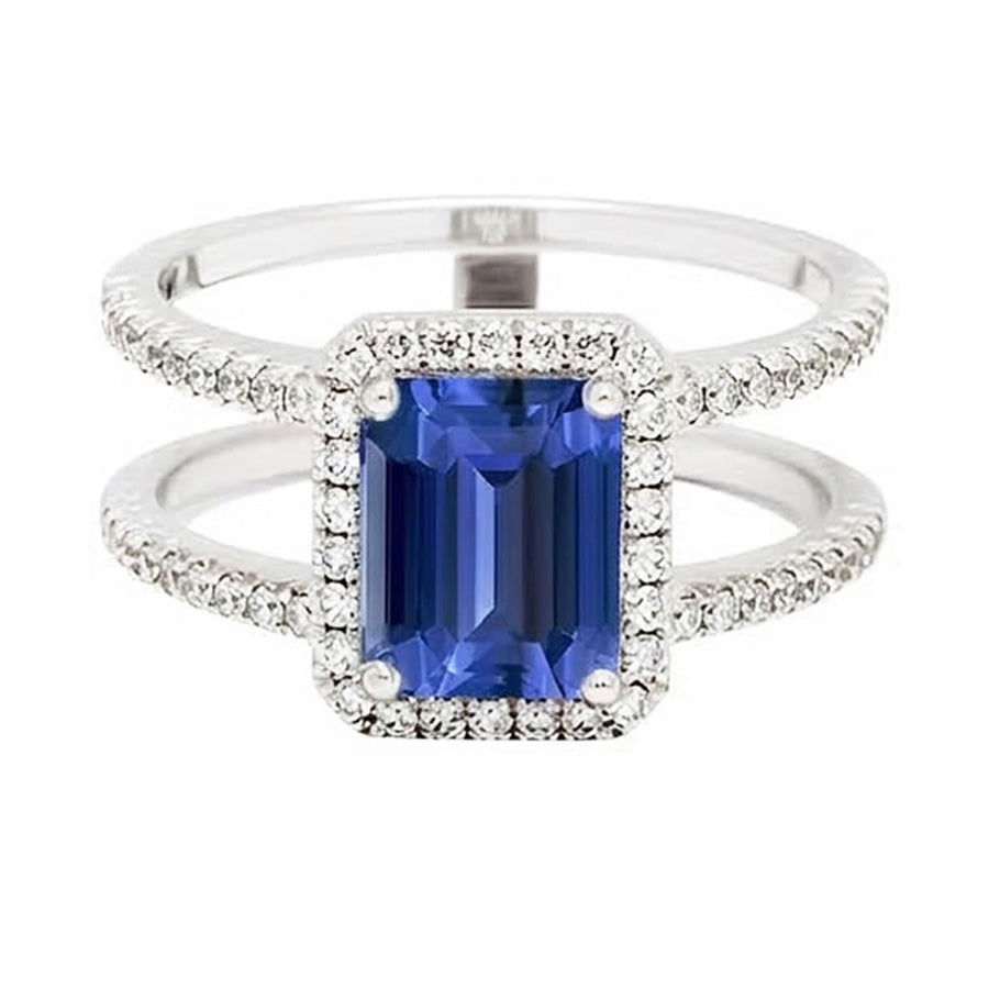 naturel diamant 3carats bague angle de côté