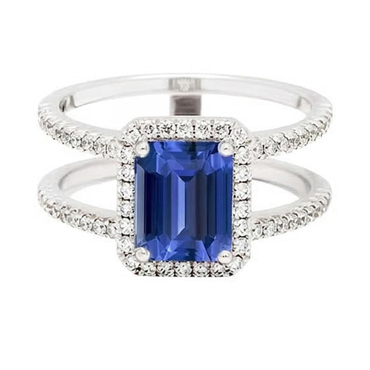 naturel diamant 3carats bague angle de côté