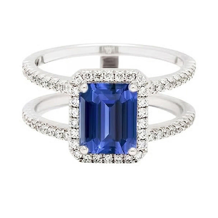 naturel diamant 3carats bague angle de côté