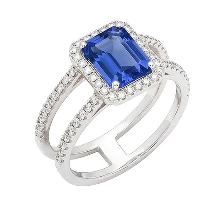 naturel diamant 3carats bague détail rapproché