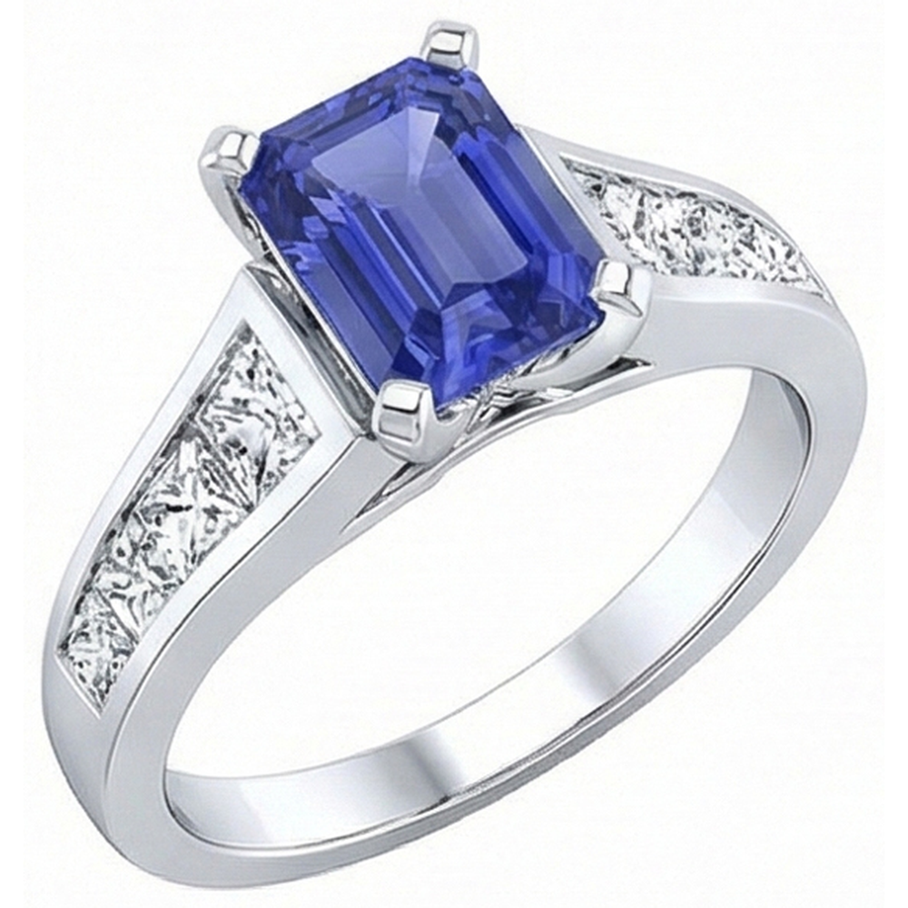 naturel diamant 3carats bague détail rapproché