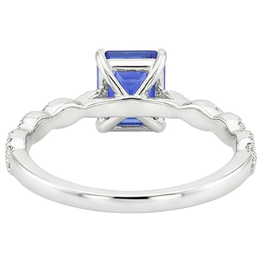 naturel diamant 4.50carats bague détail rapproché