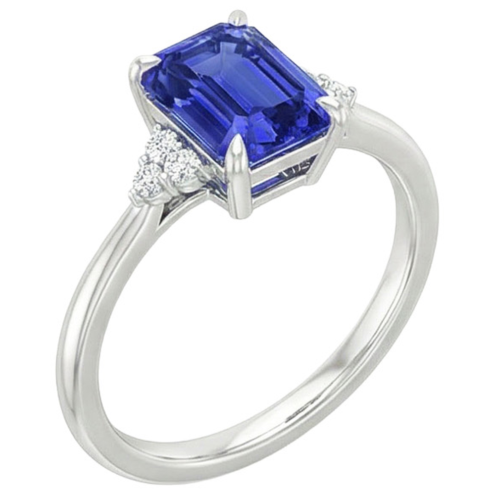 naturel diamant 3.50carats bague détail rapproché