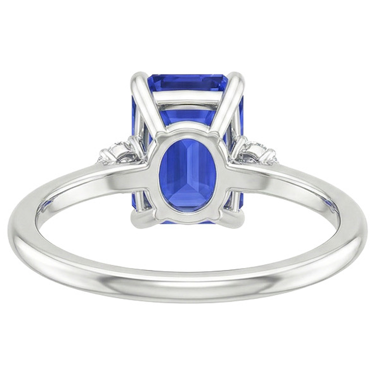 naturel diamant 3.50carats bague vue de dessus