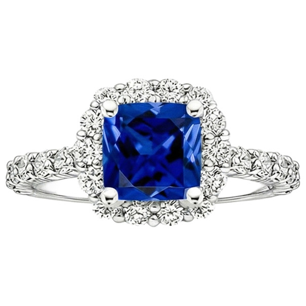 naturel round diamant 3.25carats bague détail rapproché