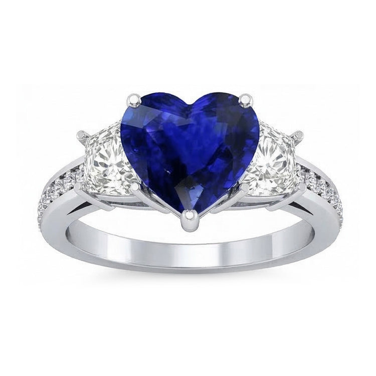naturel round diamant 4.50carats bague détail rapproché
