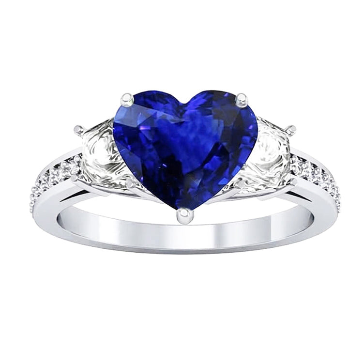 naturel round diamant 4.50carats bague détail anneau