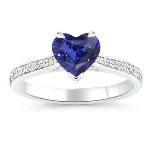 naturel round diamant 3carats bague angle de côté