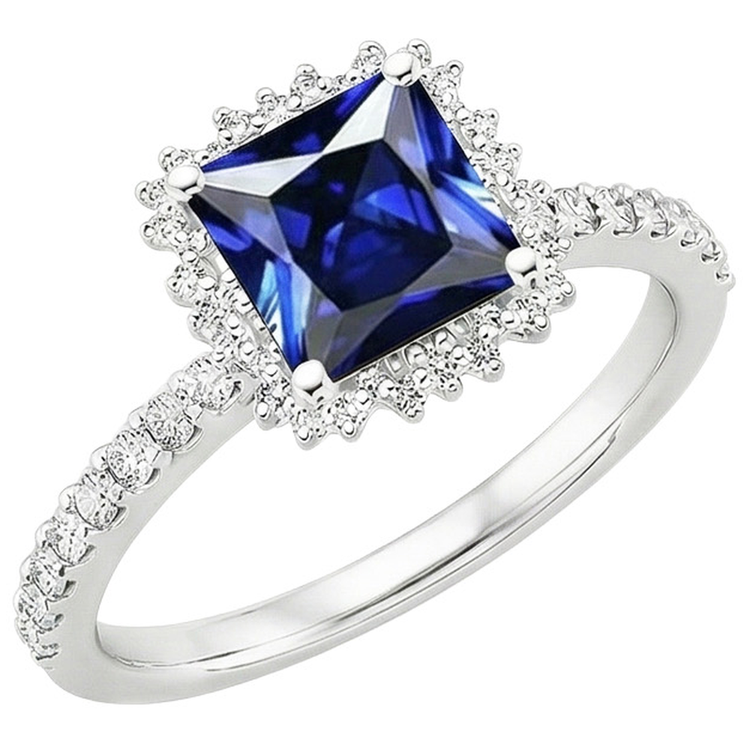 naturel diamant 6.25carats bague angle de côté