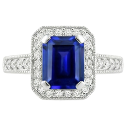 Bague Saphir Naturel 2.20 Carats