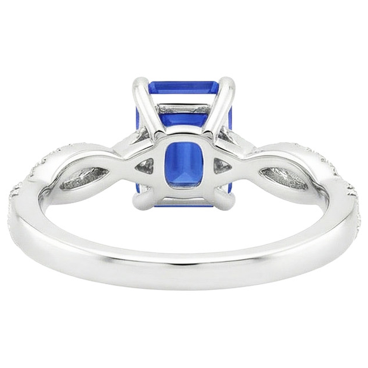 naturel diamant 4.25carats bague détail rapproché