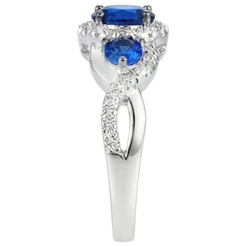 naturel diamant 5carats bague vue de profil