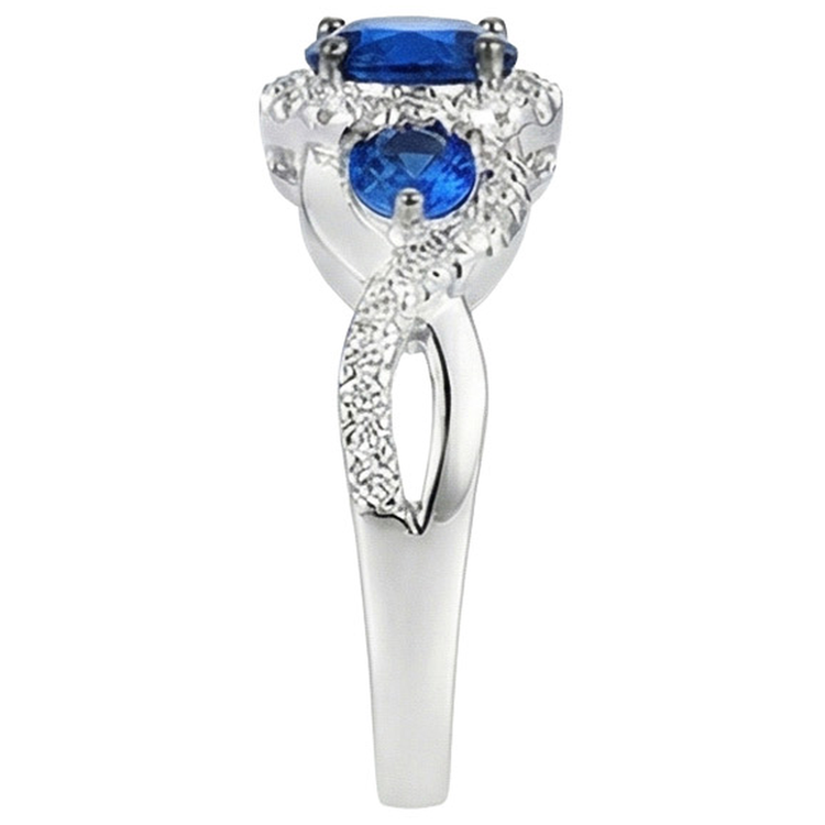 naturel diamant 5carats bague vue de profil