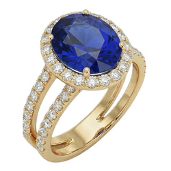 Bague Diamant Naturel 7 Carats