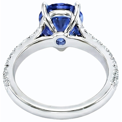 Bague Saphir Naturel 3.50 Carats
