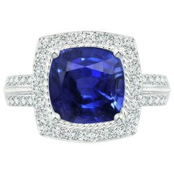 Bague Diamant Naturel 3.70 Carats
