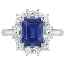 Bague Diamant Naturel 8.20 Carats