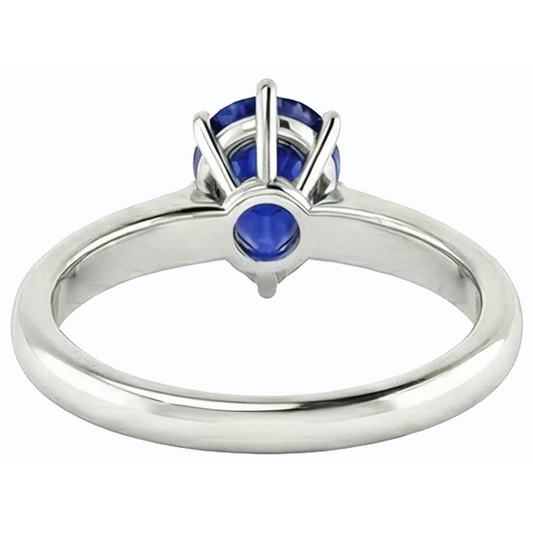 naturel pear diamant 2carats bague angle de côté
