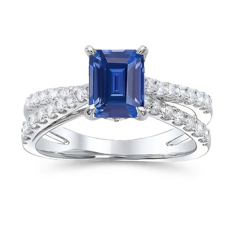 naturel diamant 3.50carats bague détail rapproché