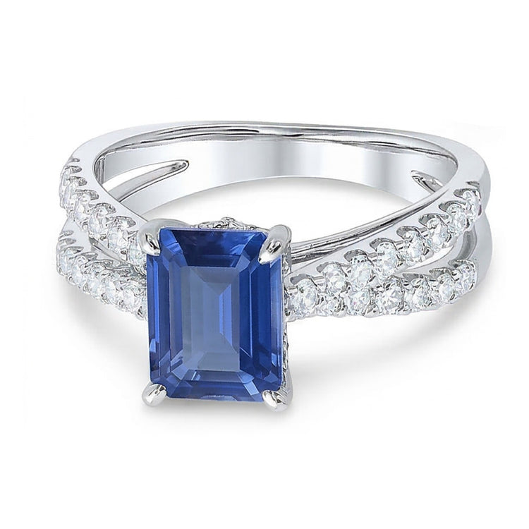 naturel diamant 3.50carats bague vue de dessus