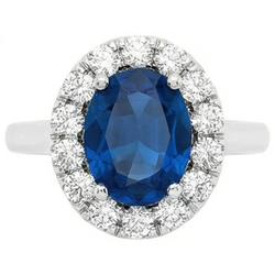Bague Diamant Naturel 3.40 Carats