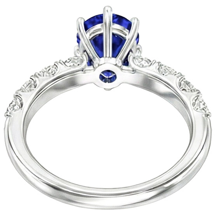 naturel pear diamant 4carats bague angle de côté