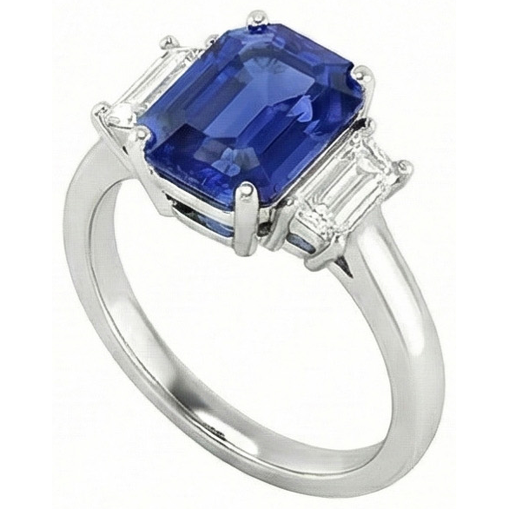 naturel diamant 2.50carats bague détail rapproché