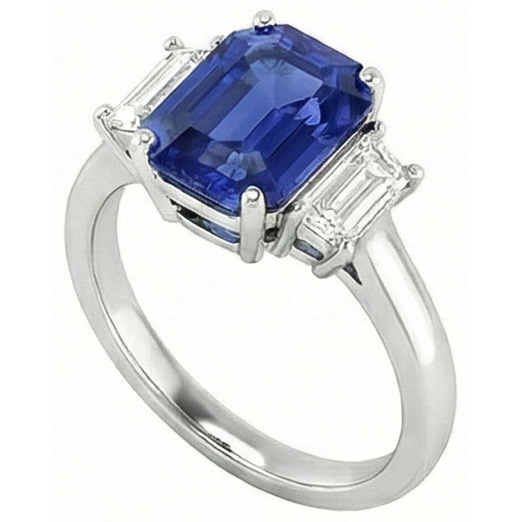naturel diamant 2.50carats bague détail rapproché