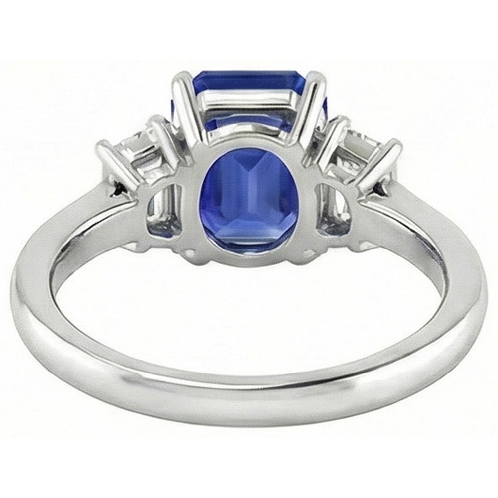 naturel diamant 2.50carats bague vue de dessus