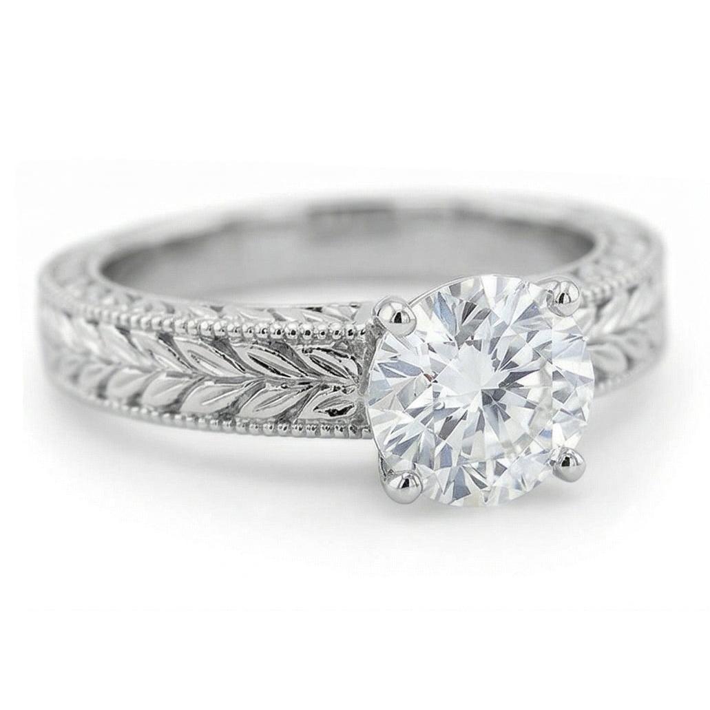 naturel diamant 2.50carats bague vue de dessus