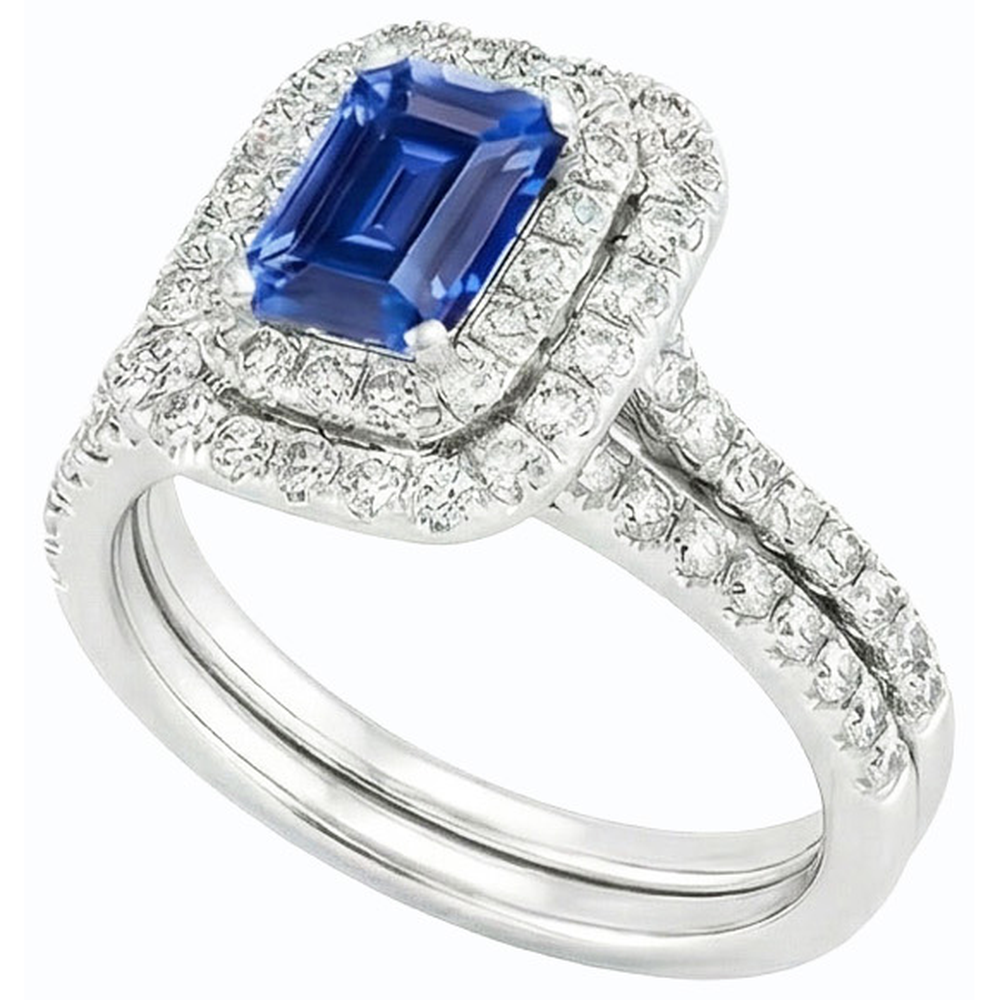 naturel diamant 5carats bague vue de face