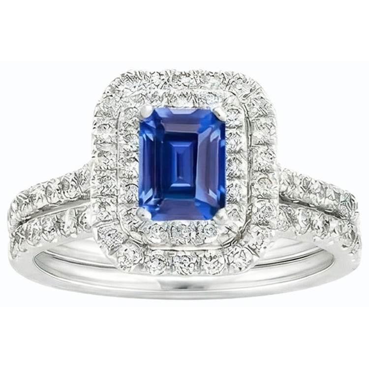 naturel diamant 5carats bague vue de dessus