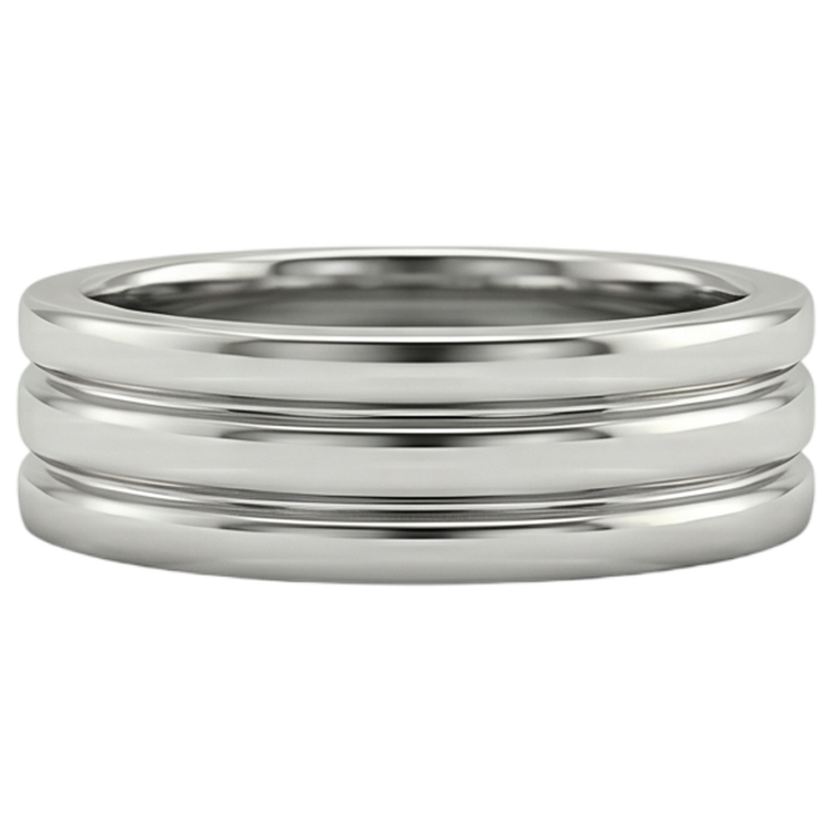 Bague de mariage en diamant pour homme taille princesse de 1.5 ct