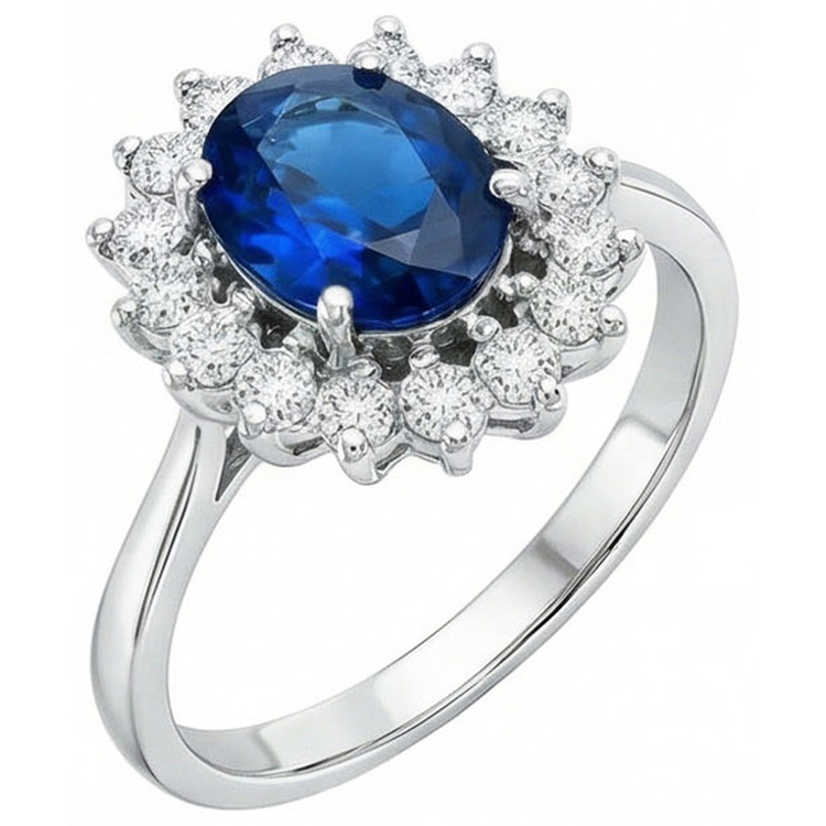 naturel round diamant 1.70carats bague détail rapproché