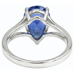 Bague Saphir Naturel 3 Carats