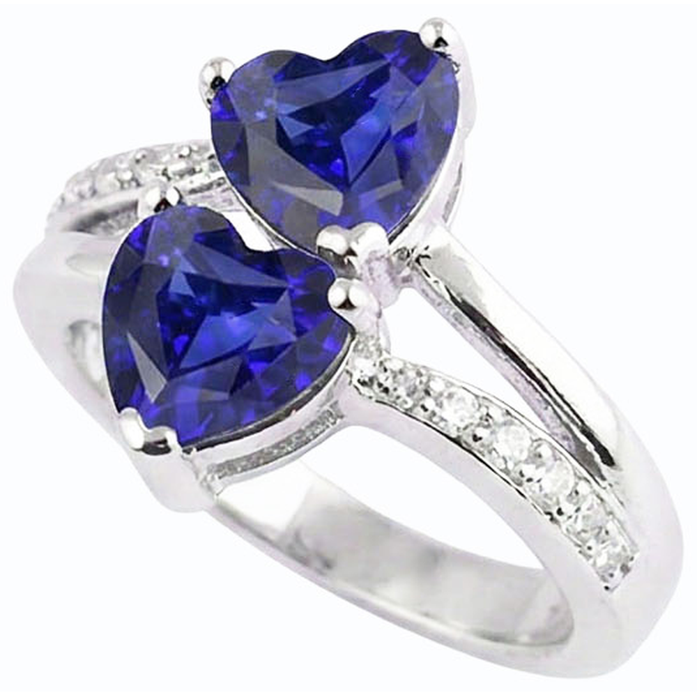 naturel round diamant 3.50carats bague angle de côté
