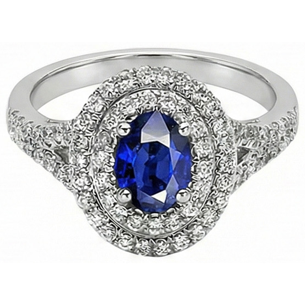 naturel oval diamant 11.25carats bague détail rapproché