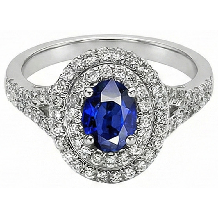 naturel oval diamant 11.25carats bague détail rapproché