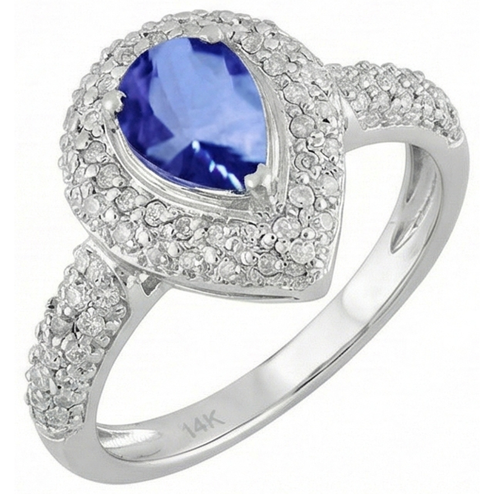 naturel round diamant 4.40carats bague angle de côté