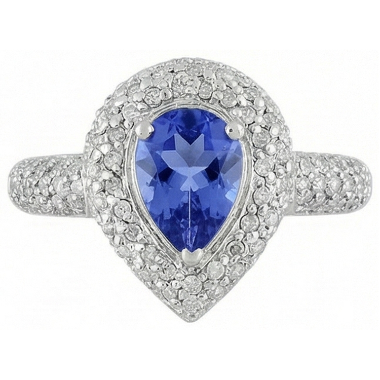 naturel round diamant 4.40carats bague détail rapproché