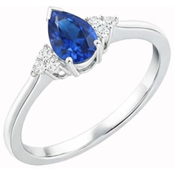 Bague Saphir Naturel 1.85 Carats