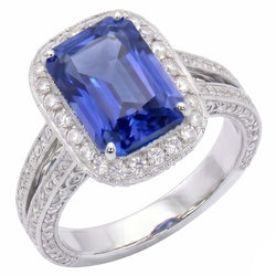Bague Saphir Naturel 5 Carats