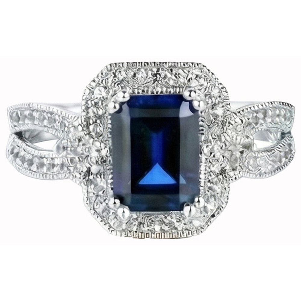 naturel round diamant 14carats bague angle de côté