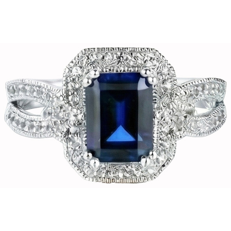 naturel round diamant 14carats bague angle de côté