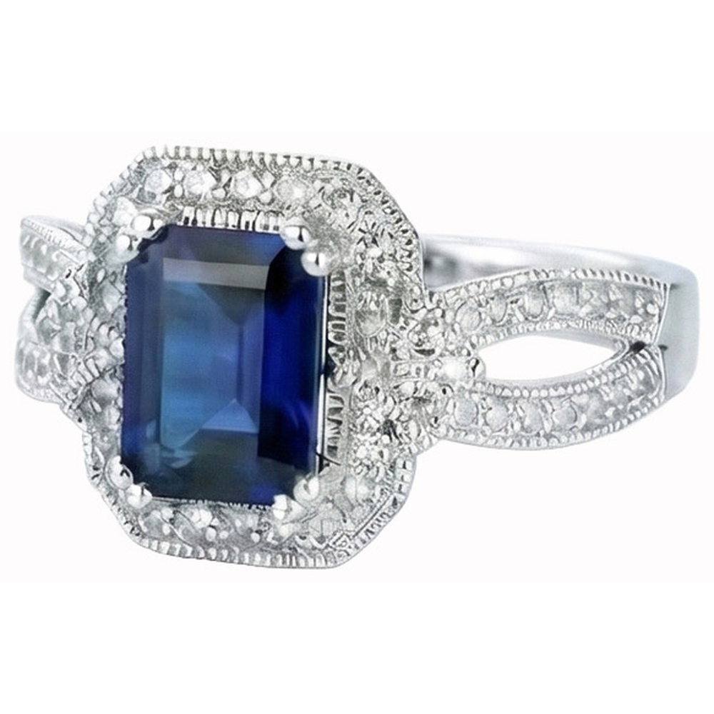 naturel round diamant 14carats bague vue de face