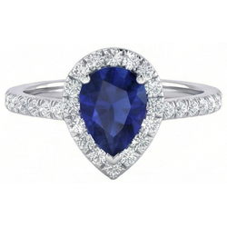 Bague Diamant Naturel 1.60 Carats