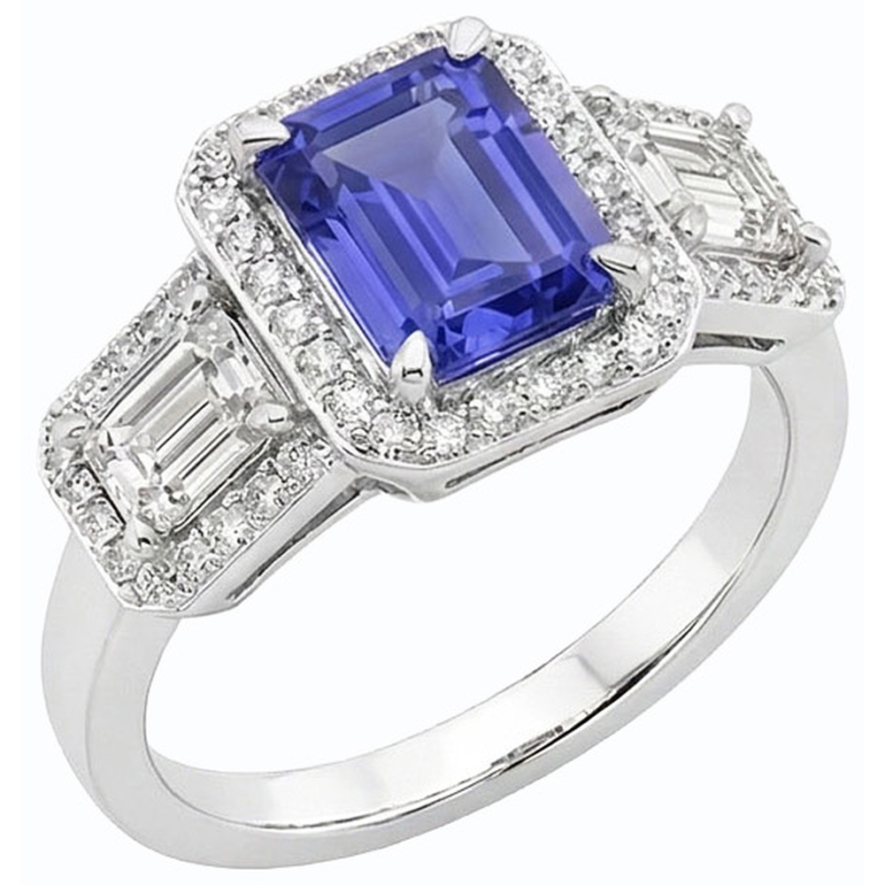 naturel round diamant 3carats bague détail rapproché